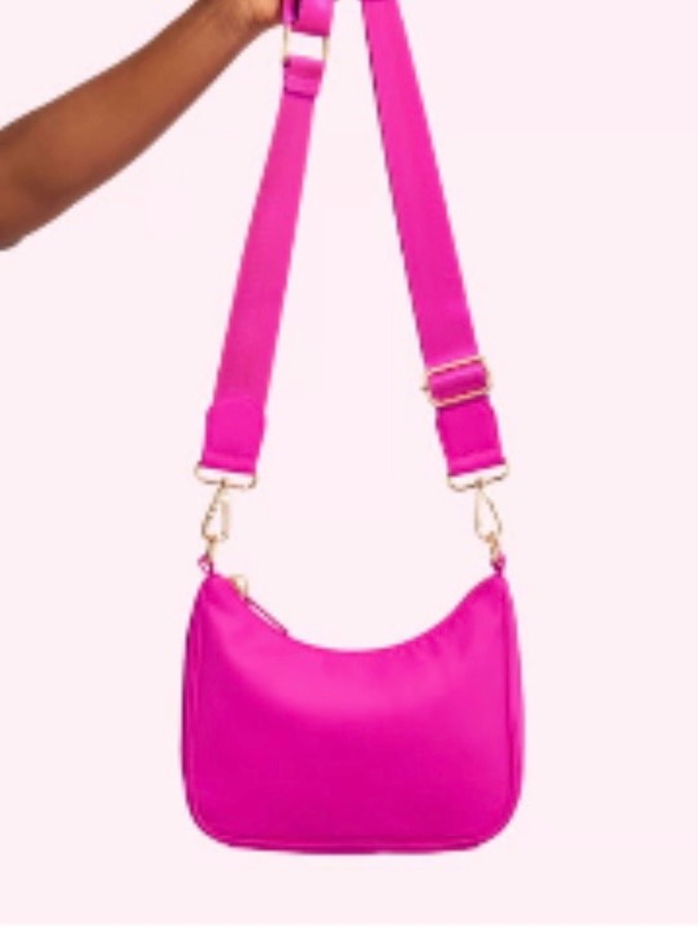 New Stoney Clover neon pink crossbody.